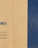 Yves Klein. Yves: Propositions Monochromes (Einladung zur Eröffnung der Ausstellung am 31.05.1957)