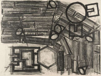 Barry Le Va. Plan View for Sculpture Occupying Wall and Floor Areas