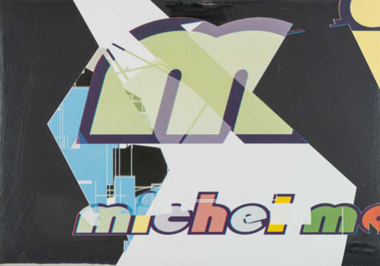 Michel Majerus. 4 Bll. aus: Ohne Titel (Edition Griffelkunst) - photo 1