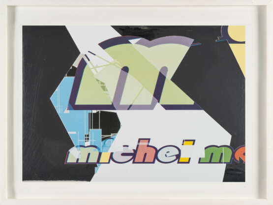 Michel Majerus. 4 Bll. aus: Ohne Titel (Edition Griffelkunst) - photo 4