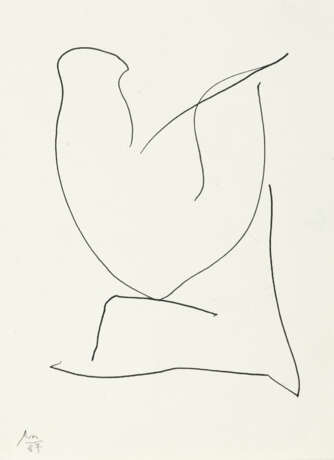 Robert Motherwell. Ohne Titel - photo 1 Robert Motherwell. Ohne Titel - photo 1