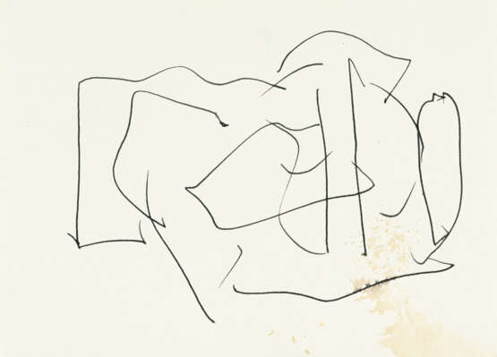 Robert Motherwell. Ohne Titel - photo 1 Robert Motherwell. Ohne Titel - photo 1