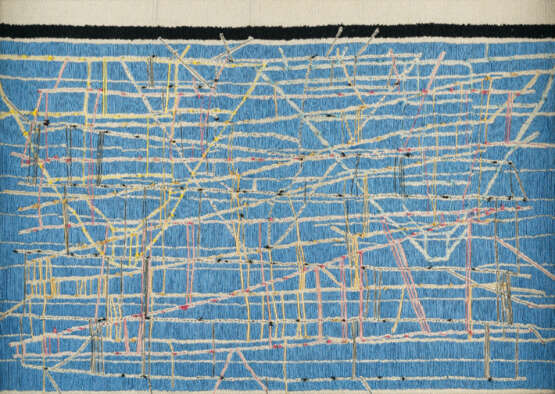 Natasza Niedziółka. FCB Blue Embroidery (full covered background) - Foto 1