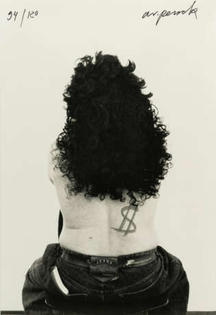 A. R. Penck (Ralf Winkler). 2 Bll.: Ohne Titel (Stier und Nashorn) – Ich als Frau - photo 4 A. R. Penck (Ralf Winkler). 2 Bll.: Ohne Titel (Stier und Nashorn) – Ich als Frau - photo 4