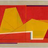 Gudrun Piper. „Komposition auf Rot – 1956“ - Foto 2