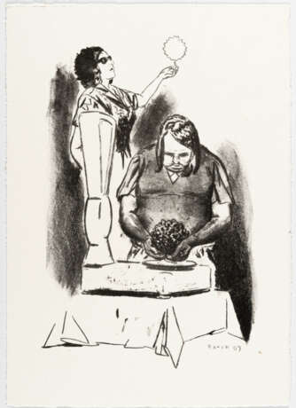 Neo Rauch. Neujahrsblatt (Waage) - photo 2 Neo Rauch. Neujahrsblatt (Waage) - photo 2