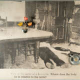 Daniel Spoerri. View of the Scene of a Homicide aus dem Zyklus Criminal Investigations - photo 2