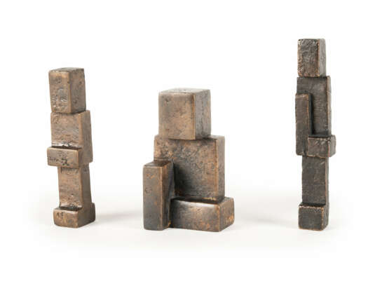 Hans Steinbrenner. 3 Werke: Ohne Titel (Figuren) - Foto 1