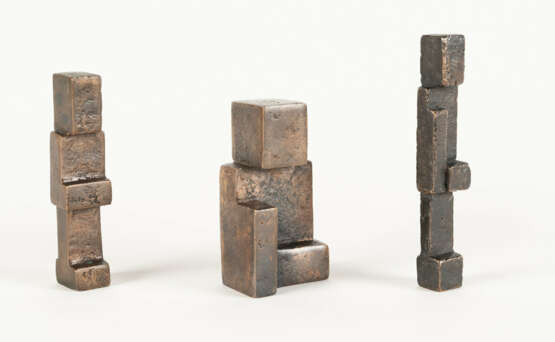Hans Steinbrenner. 3 Werke: Ohne Titel (Figuren) - Foto 2