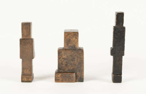 Hans Steinbrenner. 3 Werke: Ohne Titel (Figuren) - Foto 3