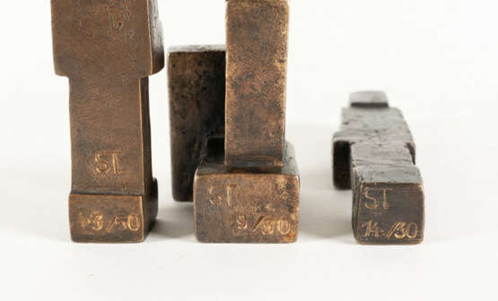 Hans Steinbrenner. 3 Werke: Ohne Titel (Figuren) - Foto 4