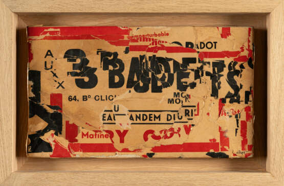 Jacques Villeglé. „Aux 3 Baudets“ - photo 3 Jacques Villeglé. „Aux 3 Baudets“ - photo 3