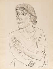 Max Beckmann. Sarika mit Zigarrette