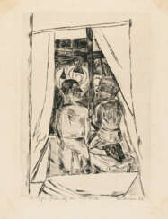 Max Beckmann. „Am Fenster" (Kinder am Fenster)