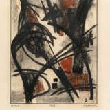 Rolf Cavael. 3 Bll.: „No. 132 G“ – Ohne Titel –Strukturdruck Nr. 2 - photo 1