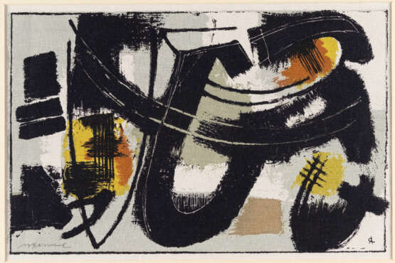 Rolf Cavael. 3 Bll.: „No. 132 G“ – Ohne Titel –Strukturdruck Nr. 2 - photo 3