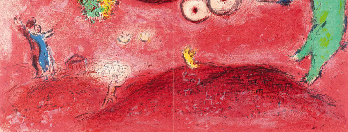 Marc Chagall. Printemps au Pré (aus: Daphnis et Chloé)