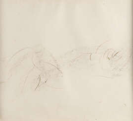 Jean Fautrier. Nu allongée, 1