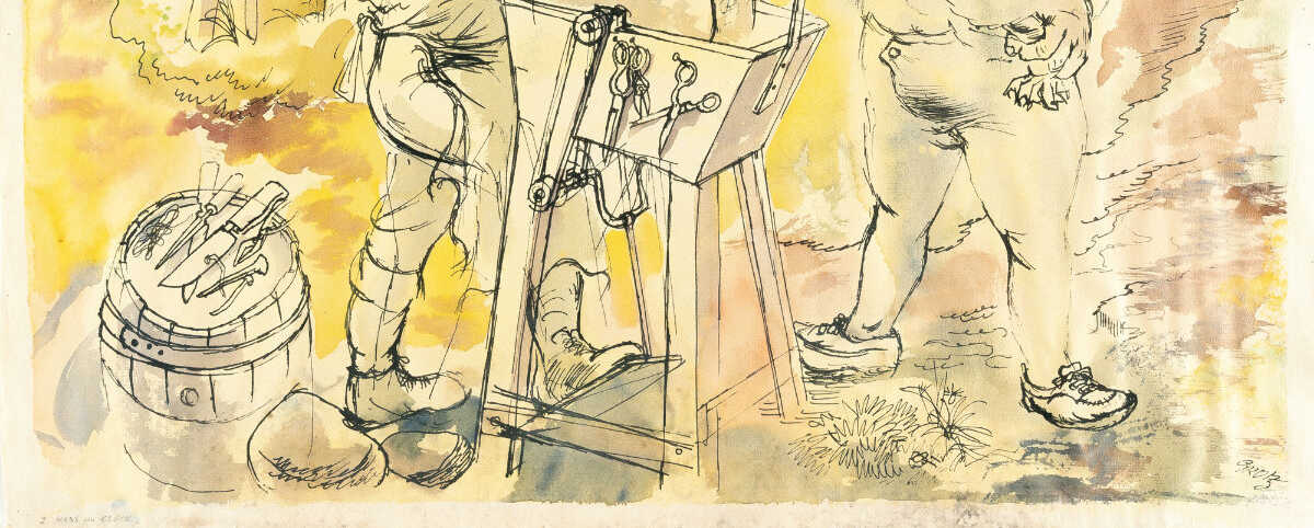 George Grosz. Hans im Glück