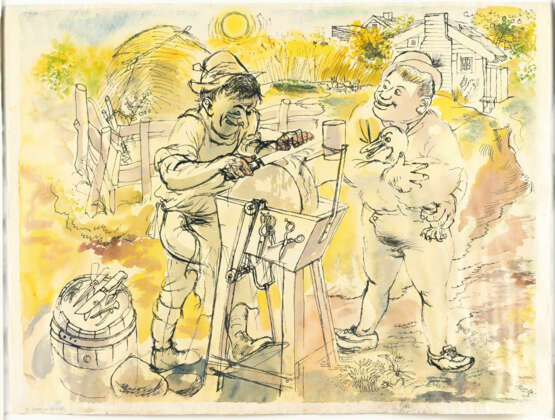 George Grosz. Hans im Glück - photo 2