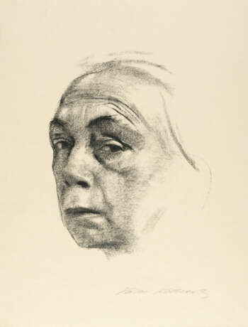 Käthe Kollwitz. Selbstbildnis - photo 1 Käthe Kollwitz. Selbstbildnis - photo 1