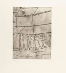 Ben Nicholson. Fragment of Tuscan cathedral