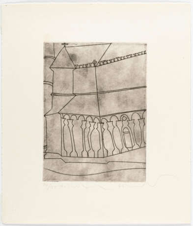 Ben Nicholson. Fragment of Tuscan cathedral - photo 2