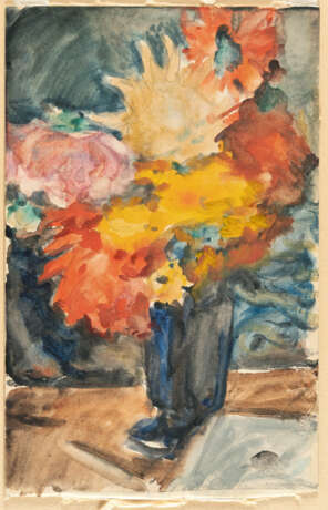Leonid Pasternak. Flowers in a blue vase - photo 2