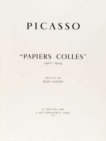 Pablo Picasso. Papiers Collés 1910-1914 - Foto 5