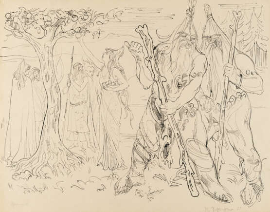 Rudolf Schlichter. „Rheingold“ - Foto 1