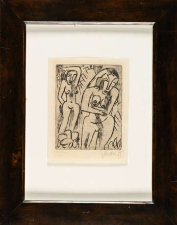 Karl Schmidt-Rottluff. Frauen am Gebüsch - Foto 3