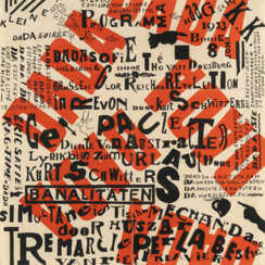 Kurt Schwitters. Kleine Dada Soirée (Plakat)