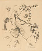 Übersicht. Kurt Schwitters. Komposition mit Kopf im Linksprofil