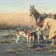 Hugo Ungewitter. Kosakenreiter mit seinen Hunden - Now at the auction