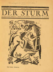 Herwarth Walden (Georg Lewin). Der Sturm: Monatsschrift. 17. Jahrgang, Heft 1-6