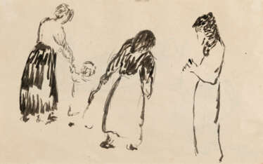 Marianne von Werefkin. Recto/Verso: Figurenstudien