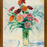 Theodor Werner. Stillleben mit Dahlien - photo 2