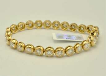 Bracelet en or avec diamants 