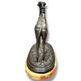 19th Century Statue of a Greyhound in Bronze in the Style of Pierre-Jules M&ecirc;ne Bronce 19th century - photo 10