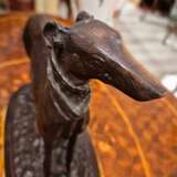 19th Century Statue of a Greyhound in Bronze in the Style of Pierre-Jules M&ecirc;ne Bronce 19th century - photo 15