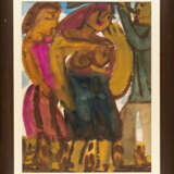 Hap Grieshaber. Figürliche Szene mit Bläser - photo 4