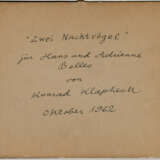 Konrad Klapheck. „Zwei Nachtvögel“ - photo 2