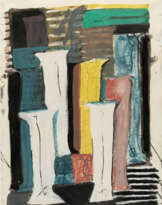 Markus Lüpertz. Ohne Titel (Knochen I)