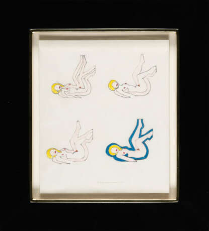 Tom Wesselmann. Multiple Study for Sunset Nude with Picasso - photo 3