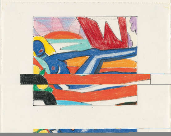 Tom Wesselmann. Study for Sunset Nude (Miami Variation) - photo 2