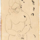 Pablo Picasso. Recto: Buste de femme (buste de Gosolane)- verso: Femme nue debout - photo 3