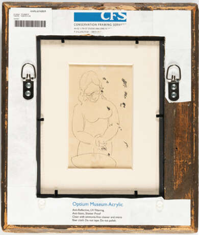 Pablo Picasso. Recto: Buste de femme (buste de Gosolane)- verso: Femme nue debout - photo 5