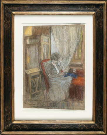 Mikhail Larionov. Femme brodant - Foto 4