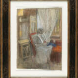 Mikhail Larionov. Femme brodant - Foto 4