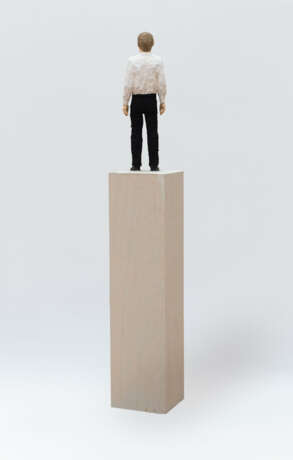 Stephan Balkenhol. Mann mit schwarzer Hose - Foto 3